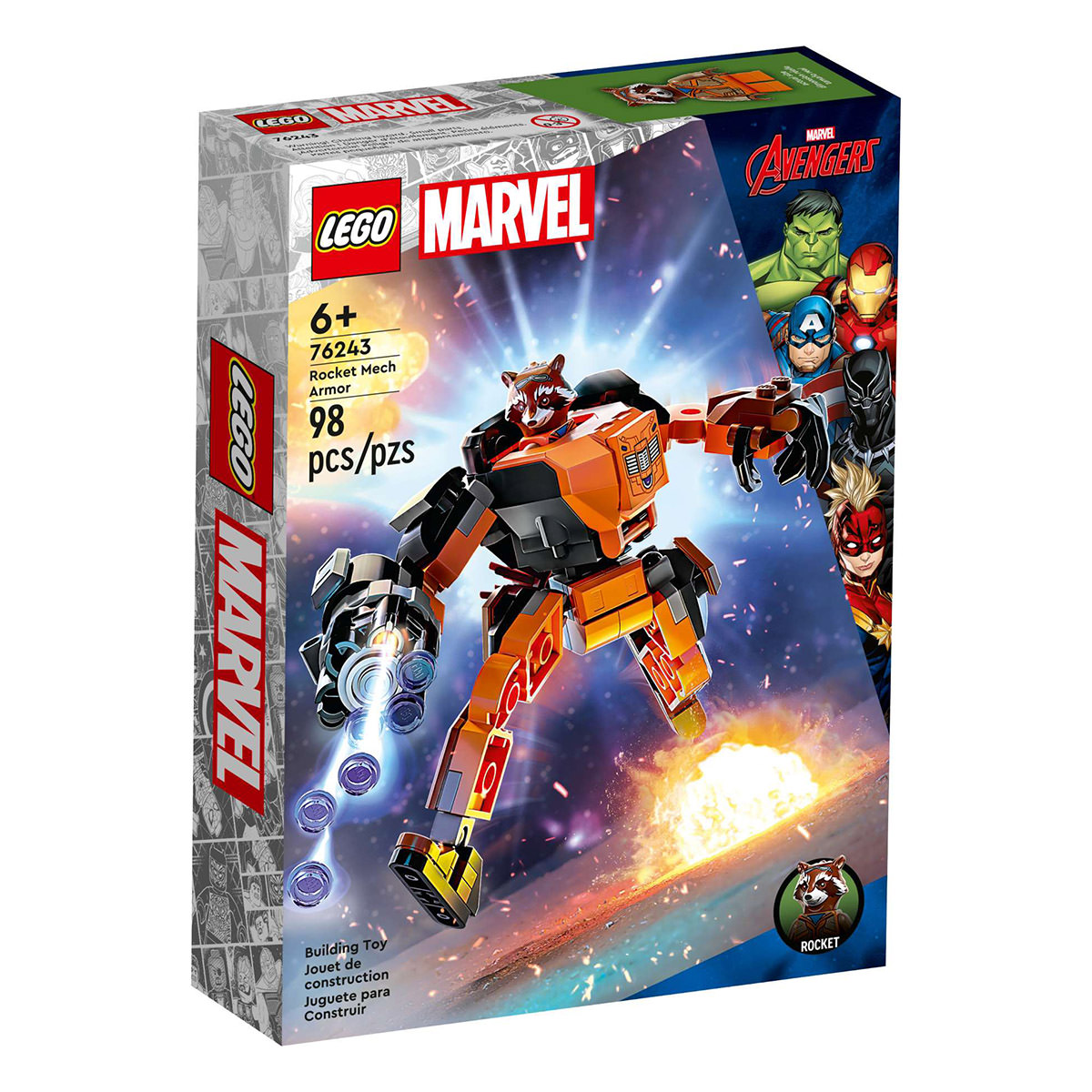 LEGO Marvel 76243 Rocket Mech