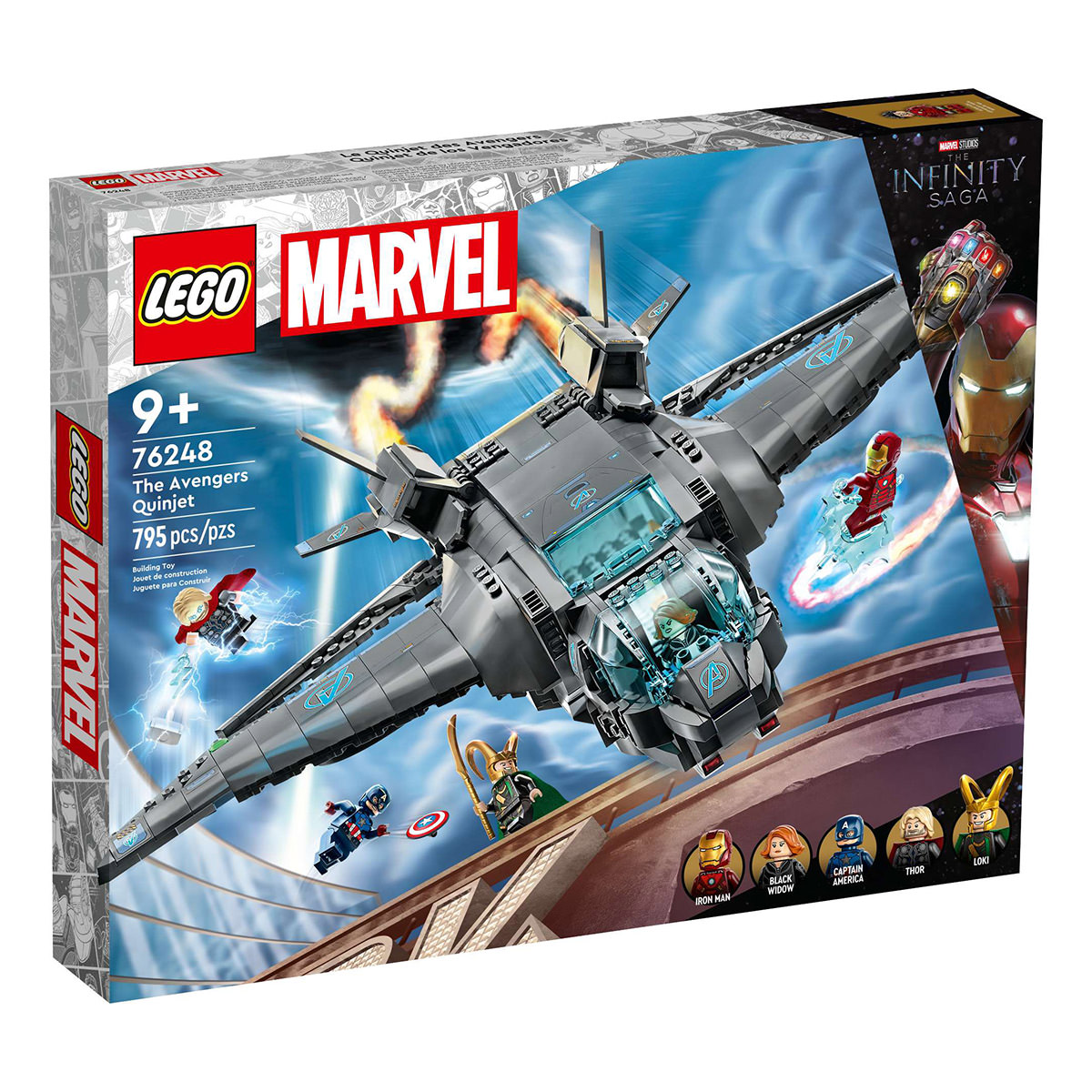 LEGO Marvel 76248 Quinjet der Avengers