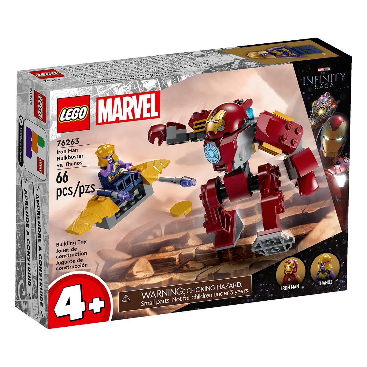LEGO Marvel 76263 Iron Man Hulkbuster vs. Thanos