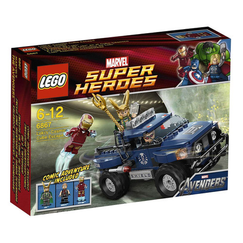 LEGO Marvel 6867 Loki's Cosmic Cube Escape