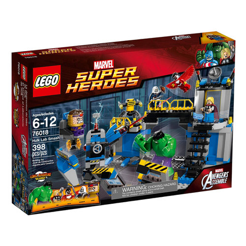 LEGO Marvel 76018 Avengers: Hulk Lab Smash