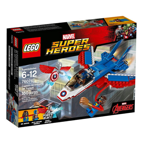 LEGO Marvel 76076 Captain America Jet Pursuit