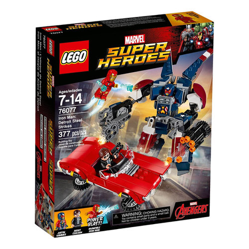 LEGO Marvel 76077 Iron Man: Detroit Steel Strikes