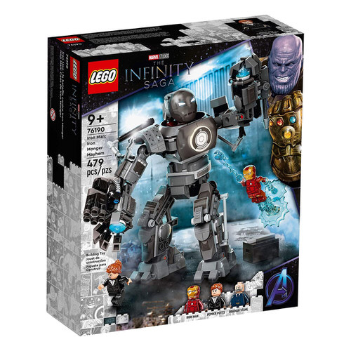 LEGO Marvel 76190 Iron Man: Iron Monger Mayhem