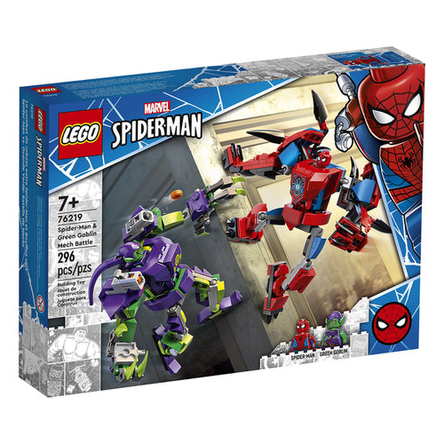LEGO Marvel 76219 Spider-Man & Green Goblin Mech Battle