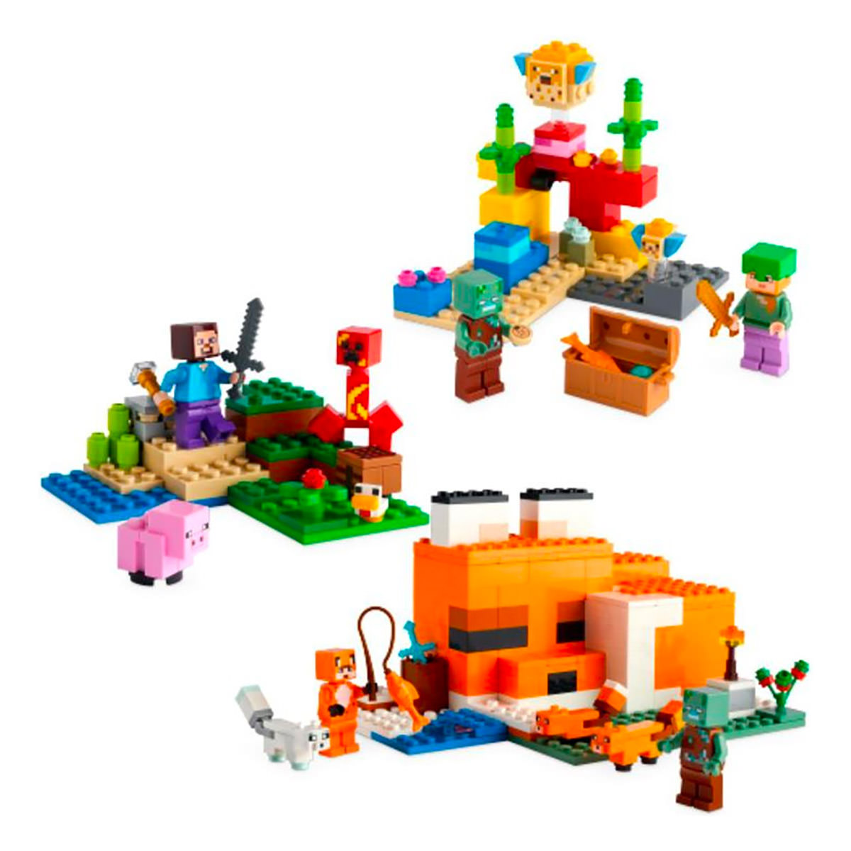 LEGO Minecraft 66779 Overworld Adventures Pack
