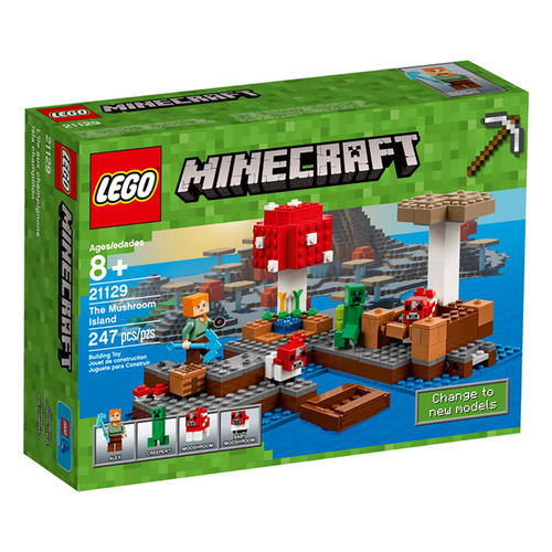 LEGO Minecraft 21129 The Mushroom Island