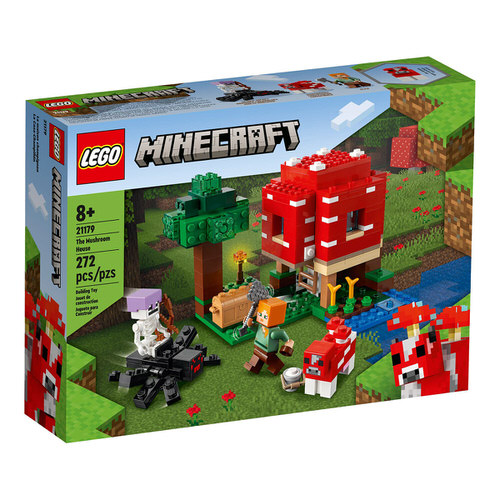 LEGO Minecraft 21179 The Mushroom House