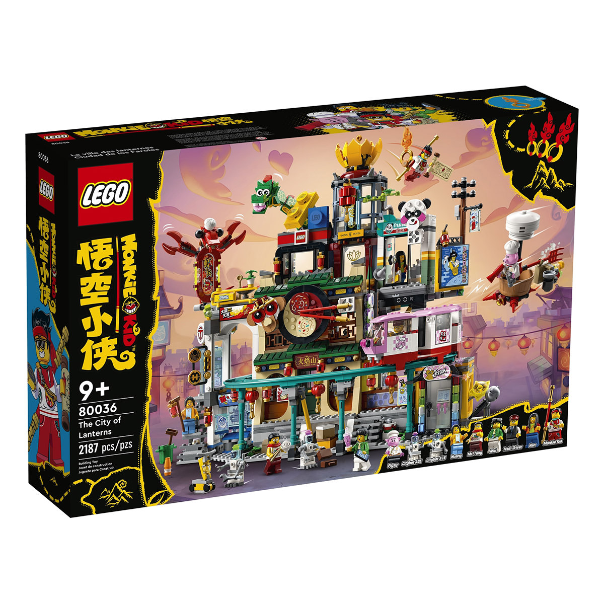 LEGO Monkie Kid 80036 Stadt der Laternen