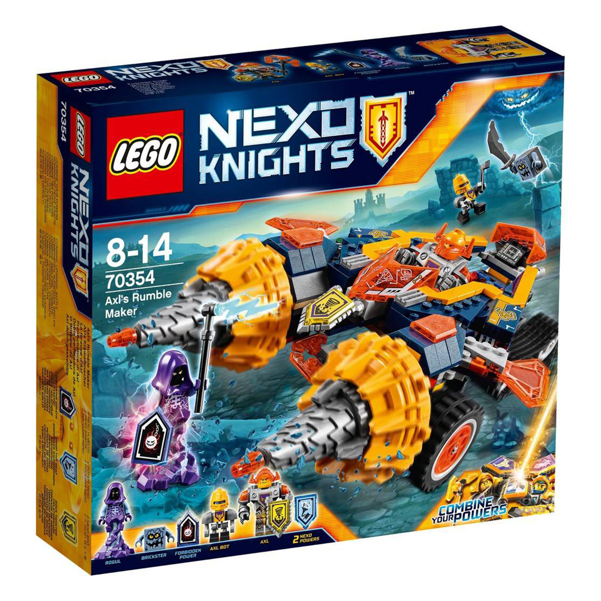 LEGO Nexo Knights 70354 Axl's Rumble Maker