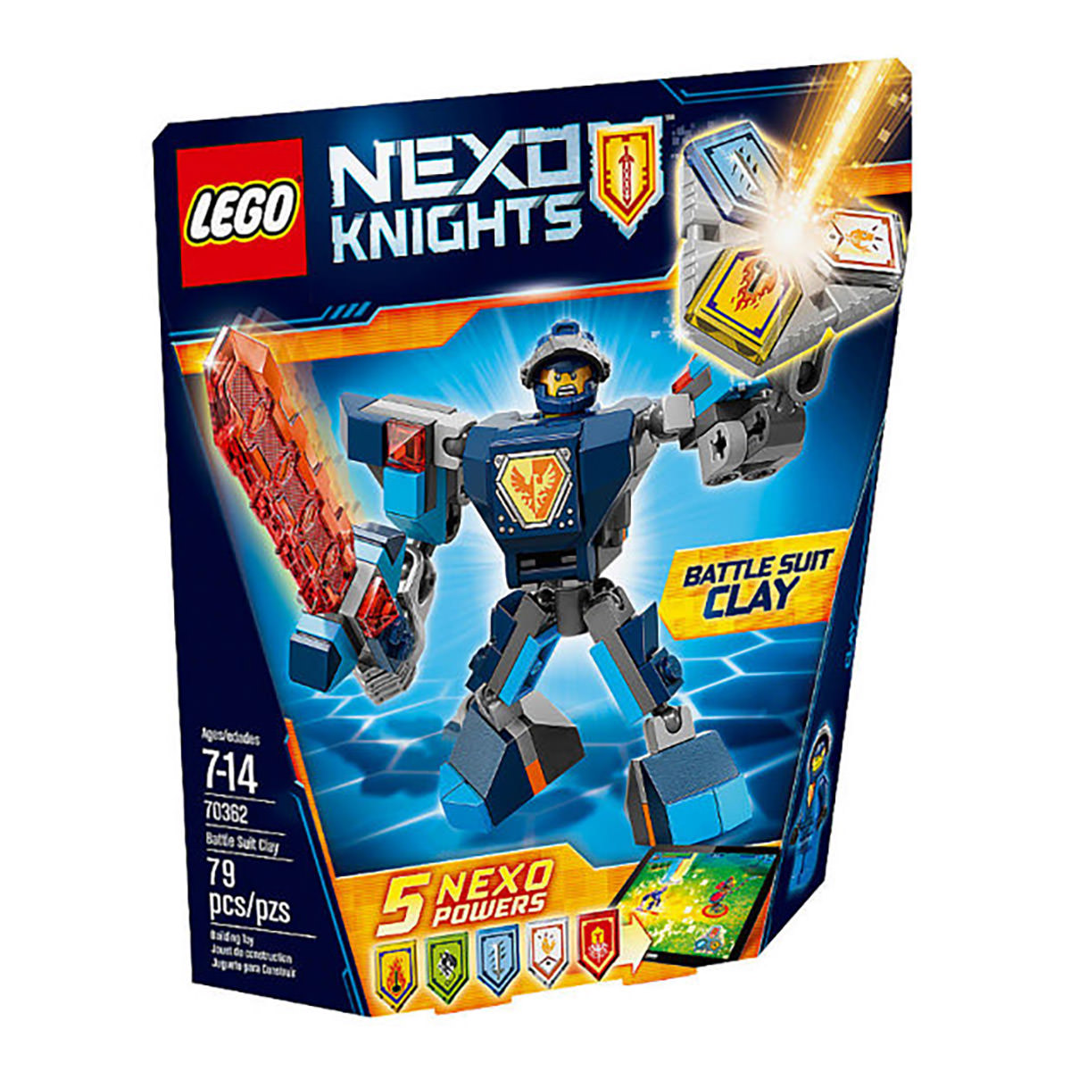 LEGO Nexo Knights 70362 Battle Suit Clay