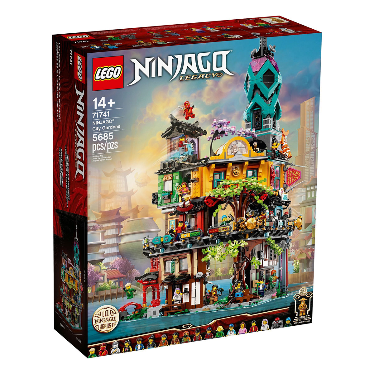 LEGO Ninjago 71741 NINJAGO City Gardens