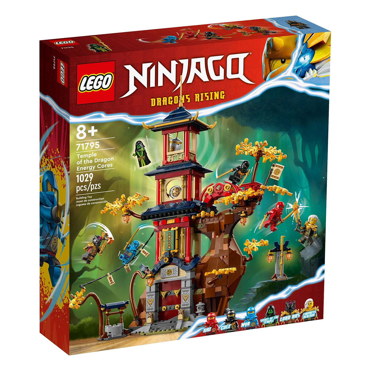 LEGO Ninjago 71795 Temple of the Dragon Energy Cores
