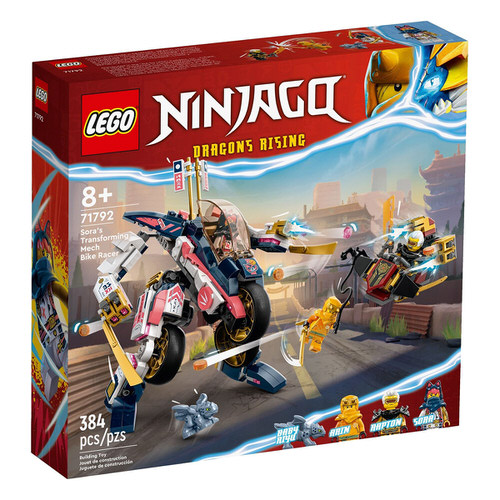 LEGO Ninjago 71792 Sora's Transforming Mech Bike Racer