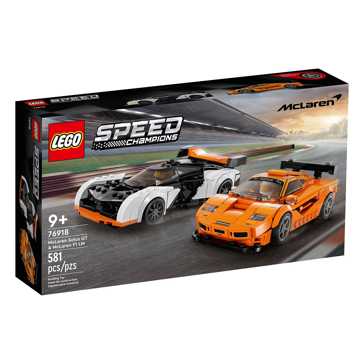 LEGO Speed Champions 76918 McLaren Solus GT & McLaren F1 LM