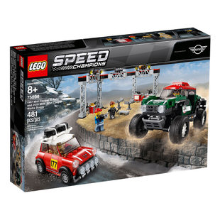 LEGO Speed Champions 1967 Mini Cooper S Rally and 2018 MINI John Cooper Works Buggy 75894