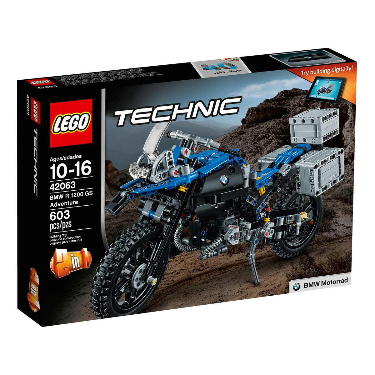LEGO Technic 42063 BMW R 1200 GS Adventure