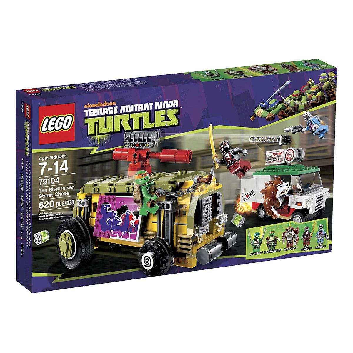 LEGO Teenage Mutant Ninja Turtles 79104 The Shellraiser Street Chase