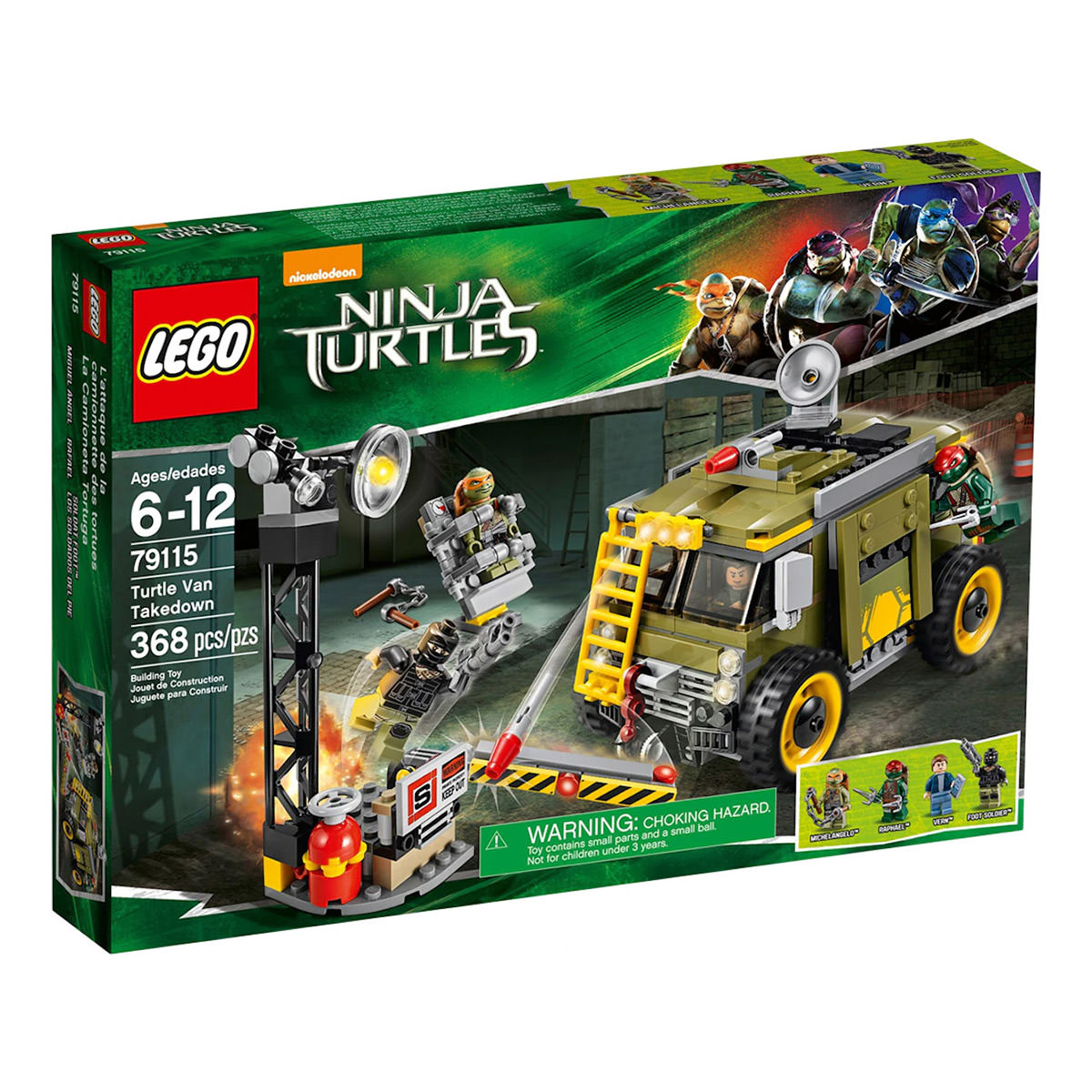 LEGO Teenage Mutant Ninja Turtles 79115 Turtle Van Takedown