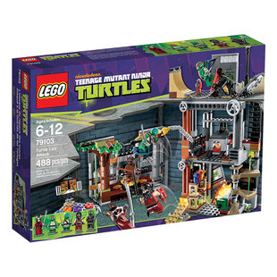 LEGO Teenage Mutant Ninja Turtles Turtle Lair Attack 79103