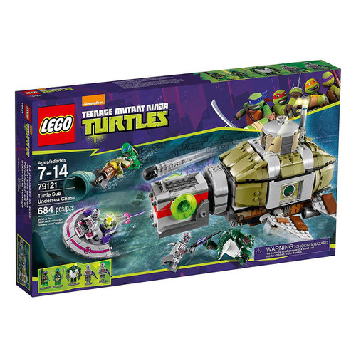 LEGO Teenage Mutant Ninja Turtles Turtle Sub Undersea Chase 79121